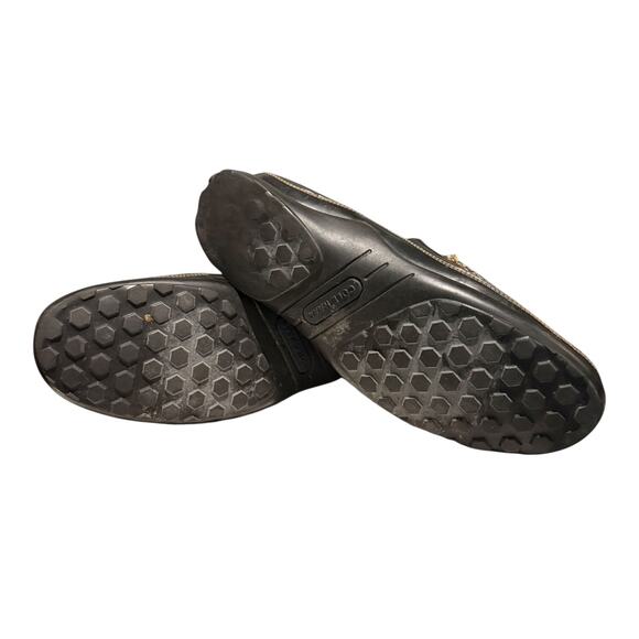 Cole Haan Tucker Venetian Loafers Size 10 M French Roast Leather Black main image 4